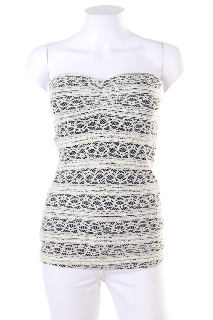 TALLY WEiJL - Lace-Bustier Top - M