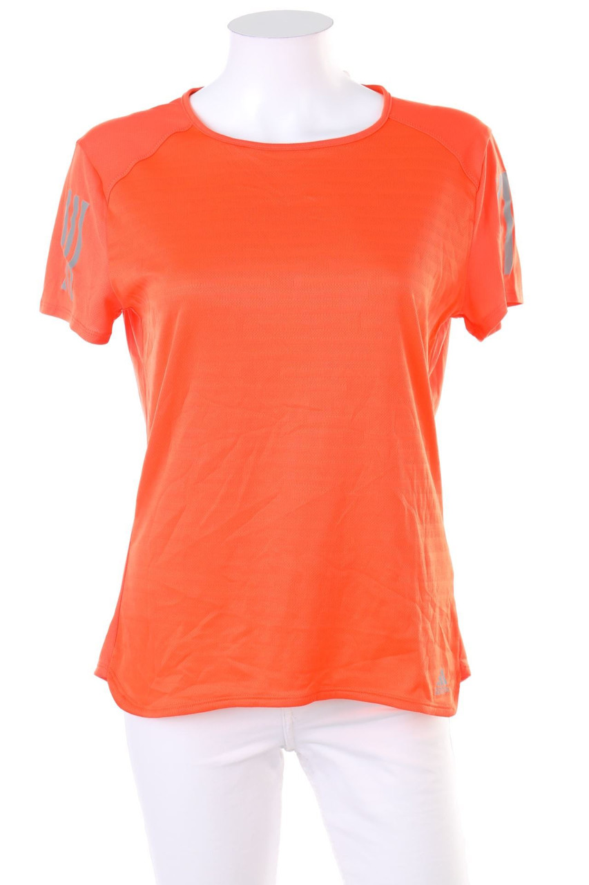 adidas - Sport-Shirt with Logo-Print - M