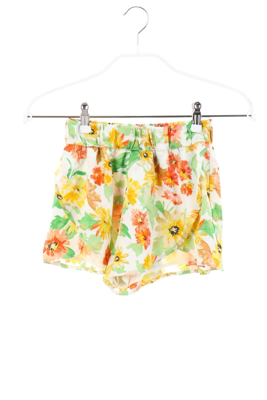 Bershka - Hotpants with Flower Print - XS