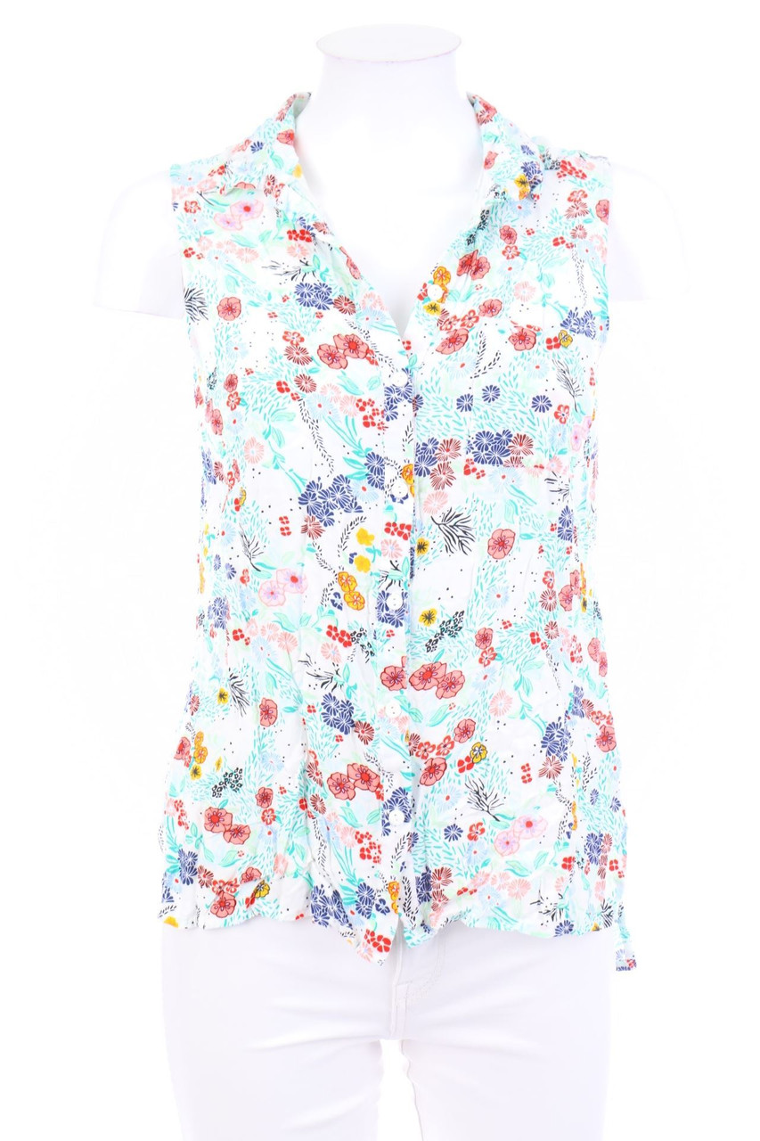 H&M DIVIDED - Blusentop aus Viskose mit floralem Muster - D 36