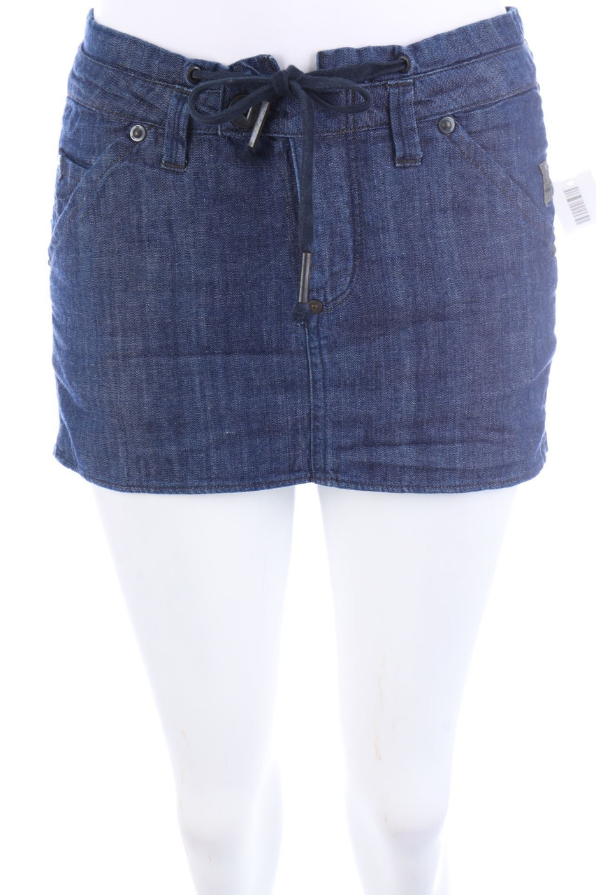 G-STAR RAW - Mini-Jeansrock mit Tunnelzug - D 34