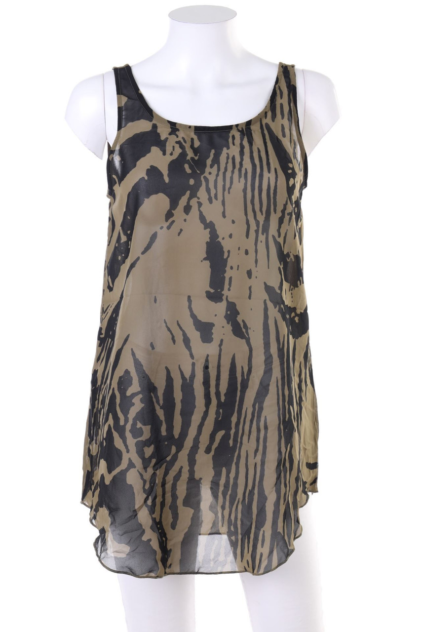 VERO MODA - Blusentop mit Animal-Print - S