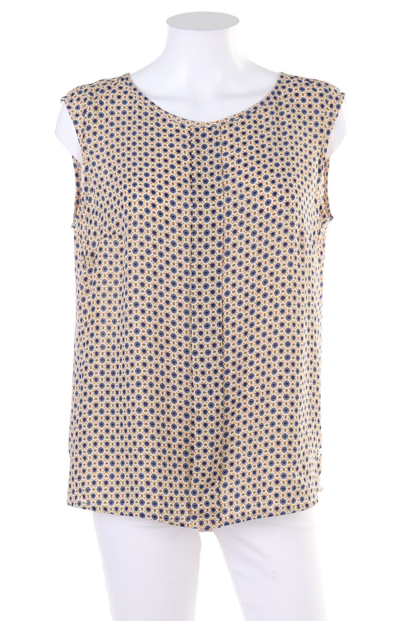 s.Oliver - Print-Blouse Top with Crease - D 42