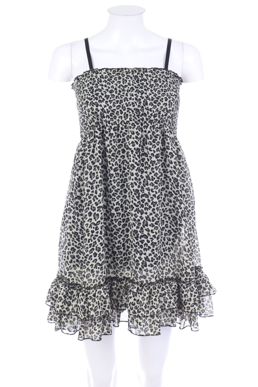 AMISU - Minikleid mit Volants - D 38