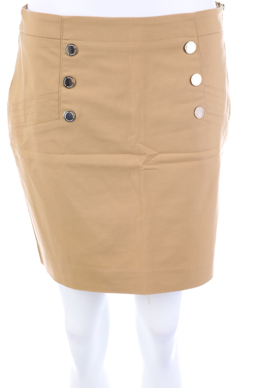MORGAN - Skirt with Decorative Buttons - D 40