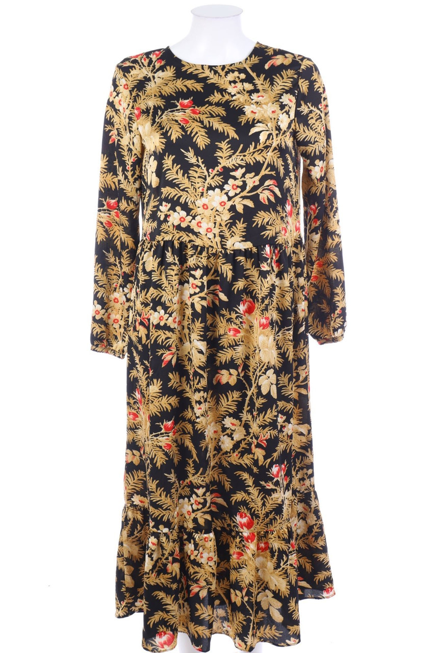 H&M - Maxi-Kleid mit floralem Muster - XS