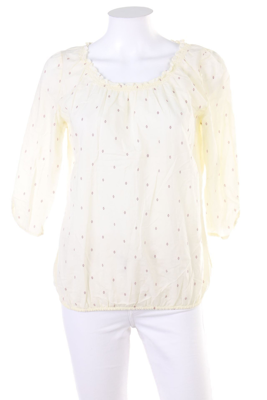 ESPRIT - Rüschen-Bluse mit 3/4-Ärmel - M