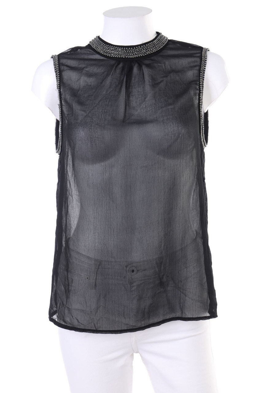 ONLY - Blusentop mit Perlen - D 36