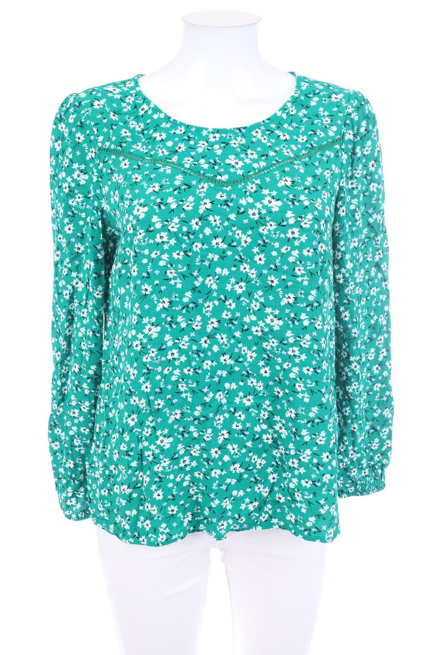promod - Bluse mit Blumen-Print - S