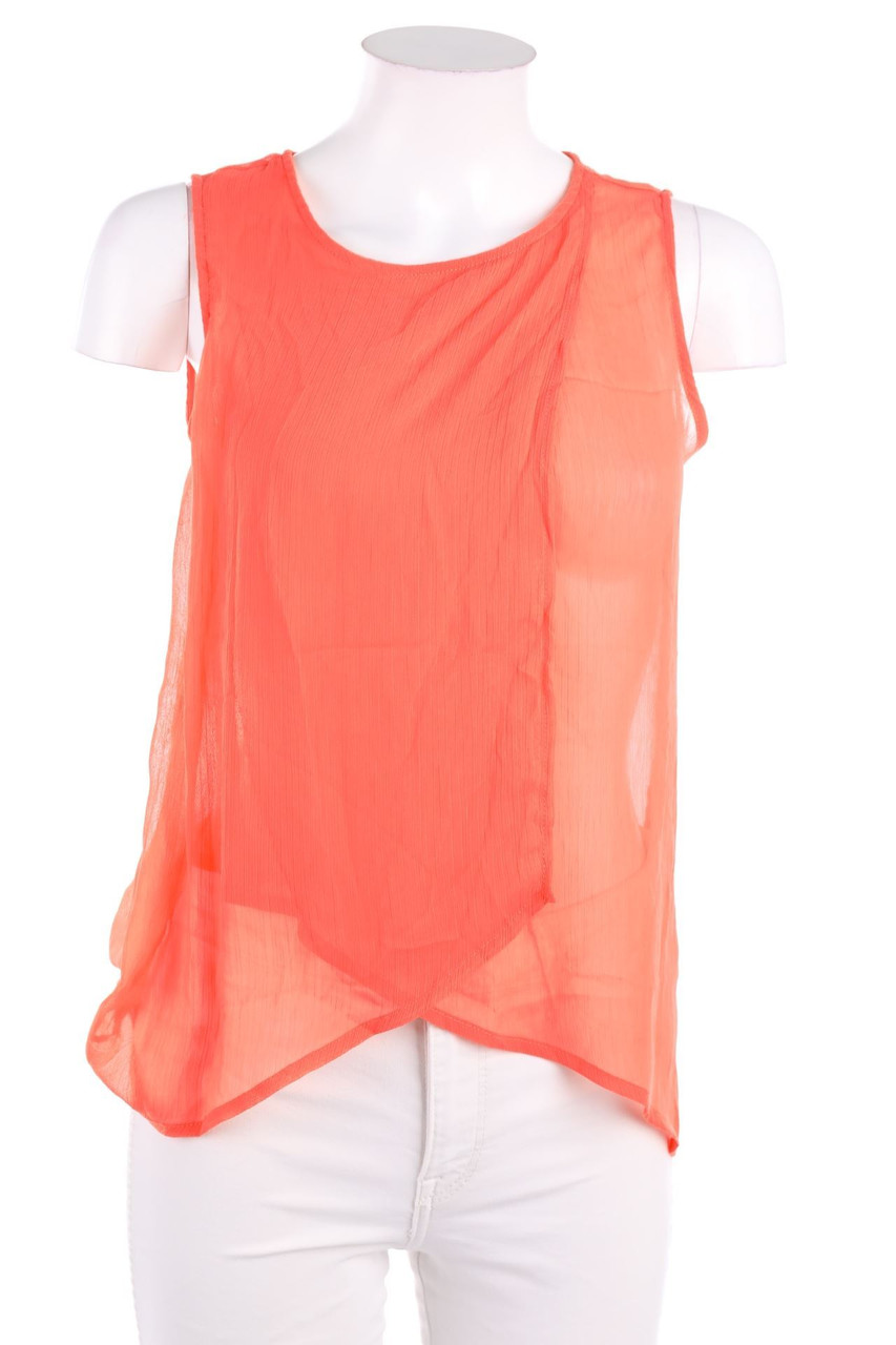 SECONDHAND - Blouse Top, Layer Look - S