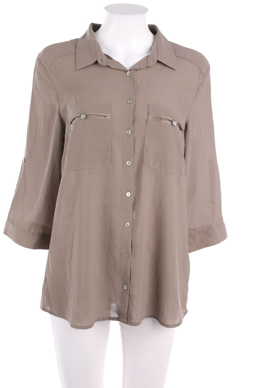 H&M - Hemd-Bluse mit 3/4-Ärmel - D 42