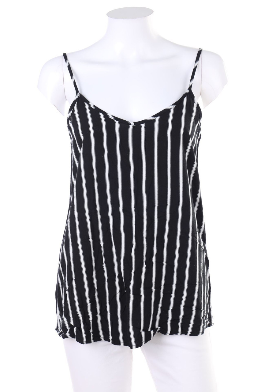 Chicorée - A-line Top with Stripes - M
