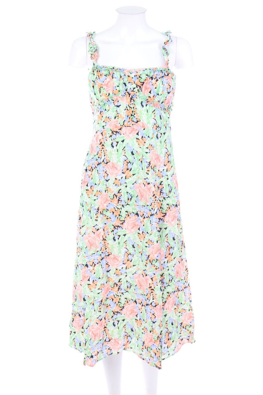 ZARA - Maxi Dress with Flower Print - M
