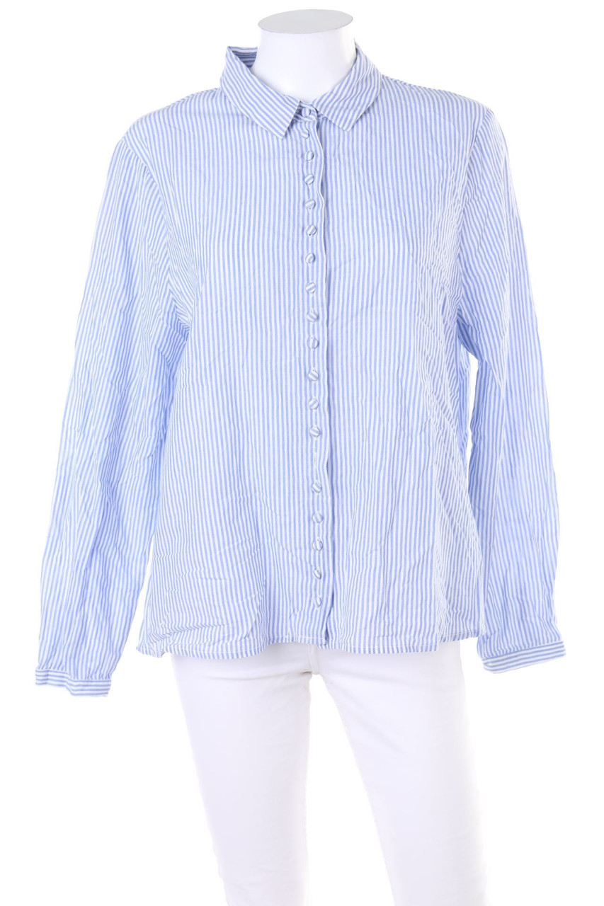 MANGO SUIT - Hemd-Bluse mit Streifen - L