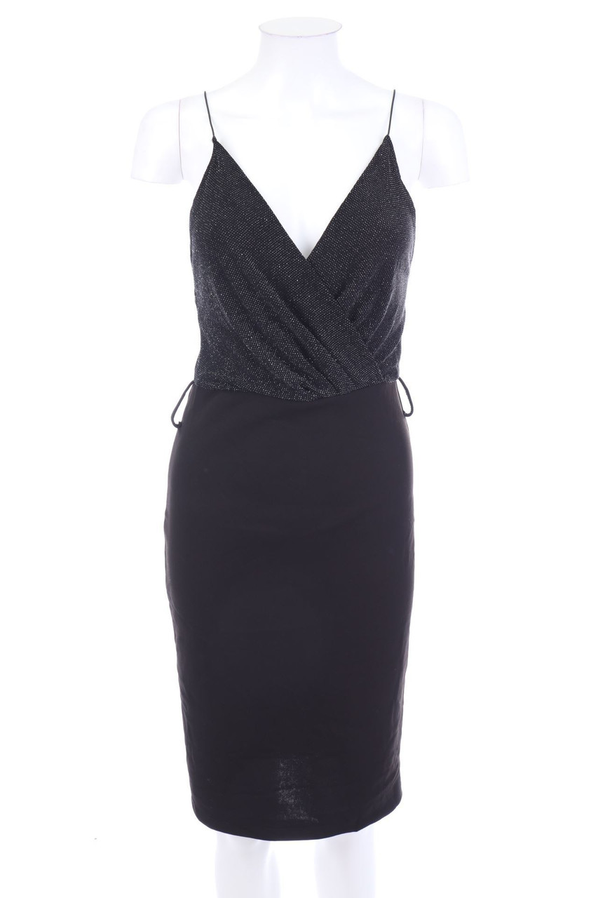 zebra - Cocktail Dress with Glitter - S