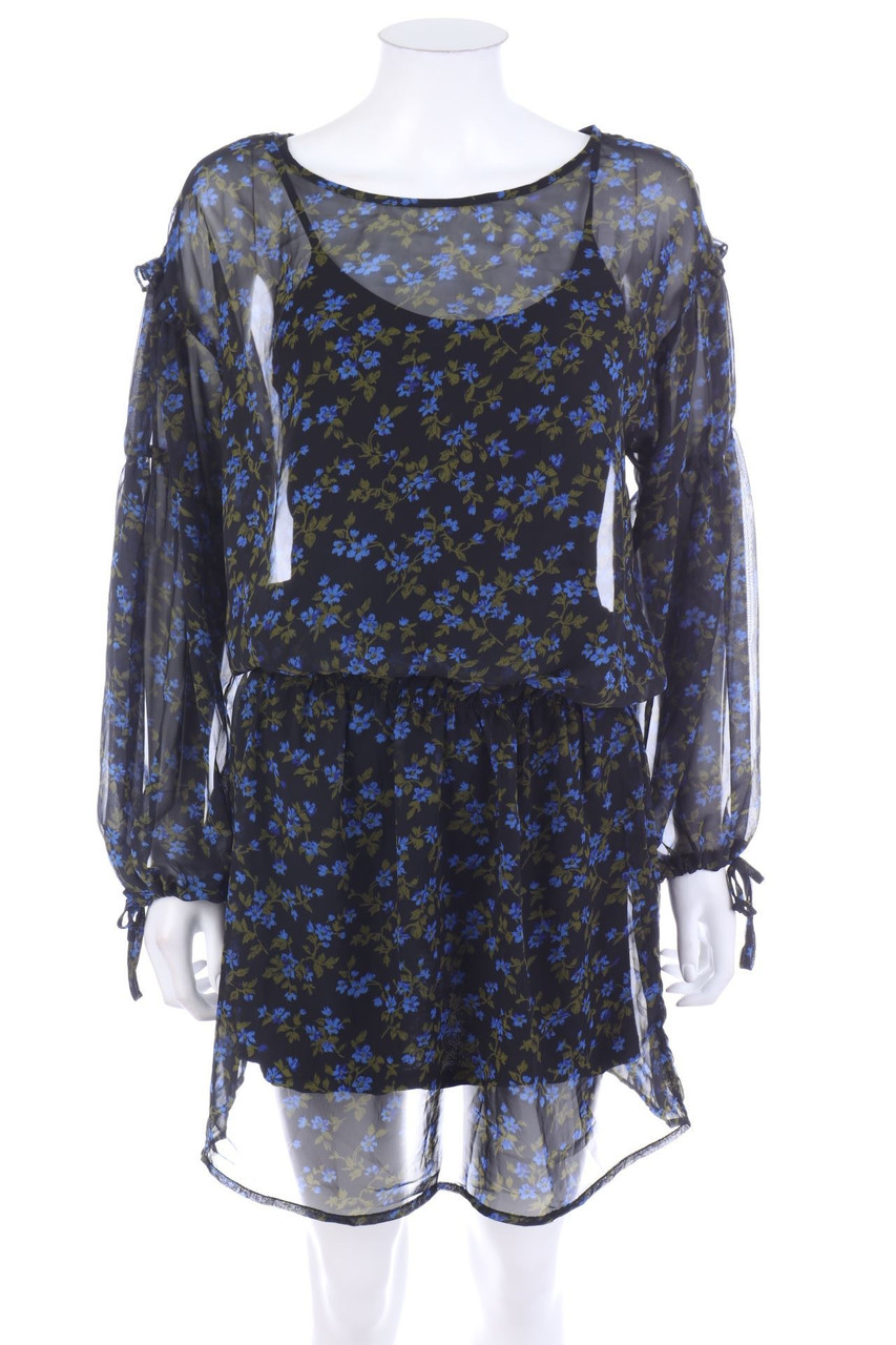 copo de nieve - Mini Dress with Flower Print - D 36