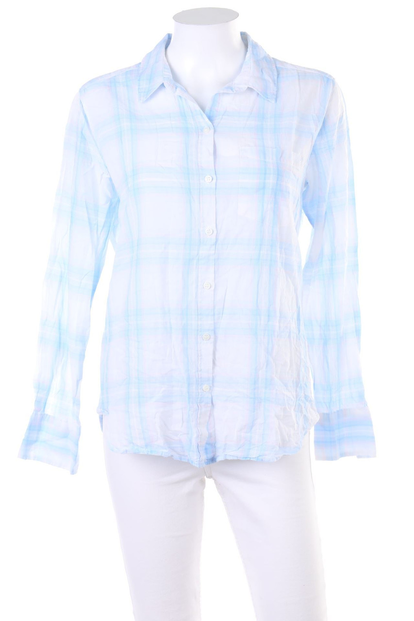 H&M LOGG - Hemd-Bluse mit Karo-Muster - D 36