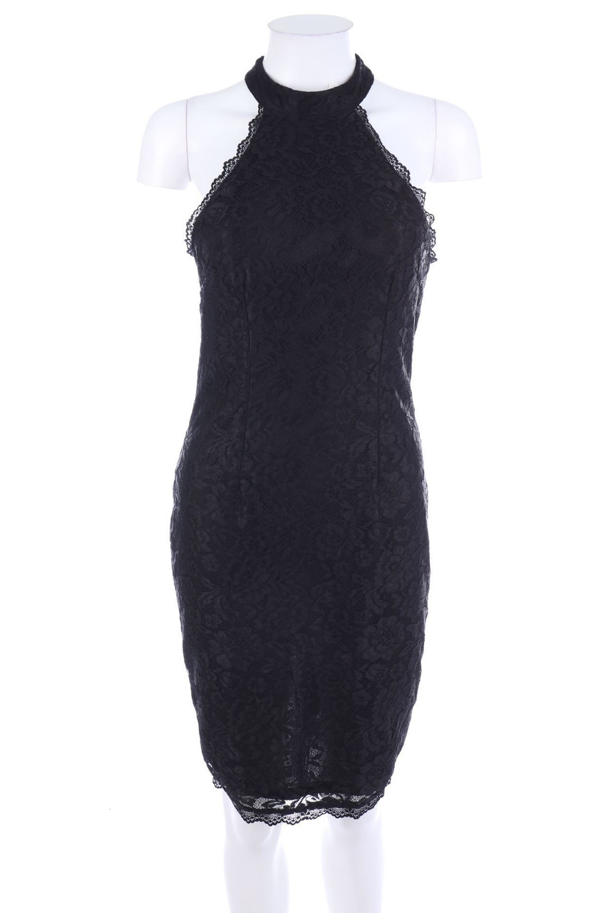 YOINS - Lace-Cocktail Dress with Zipper Closure - S