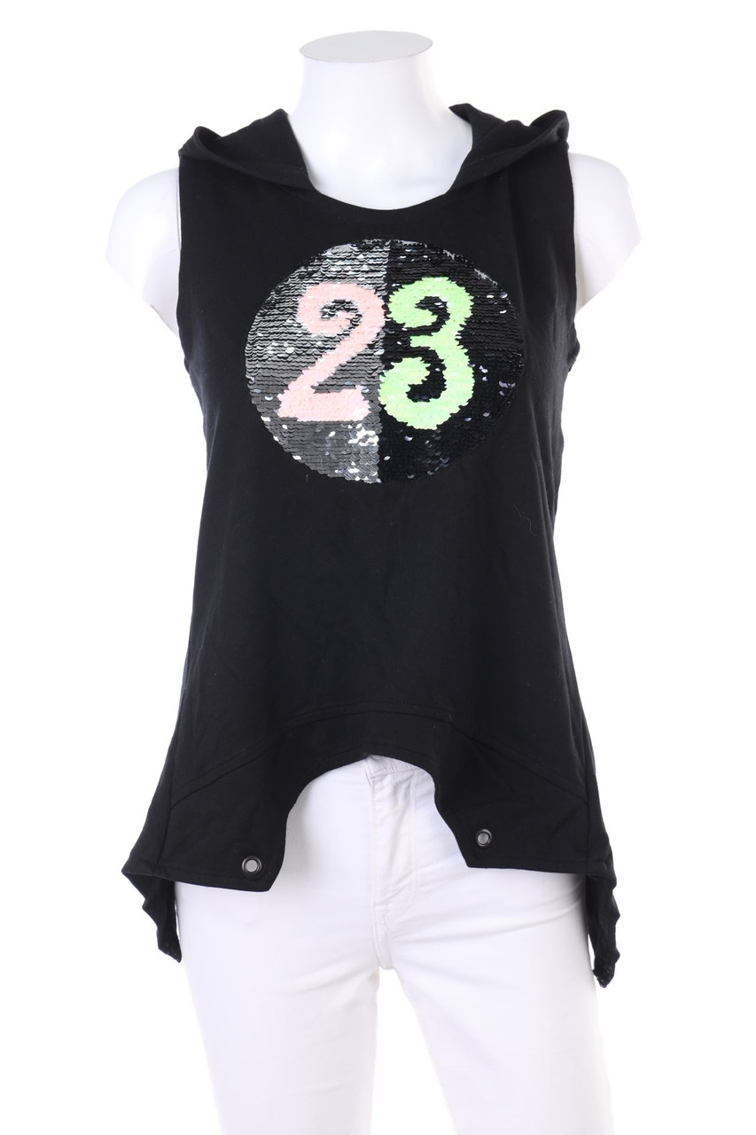 No Label - Top with Turn Sequins - S