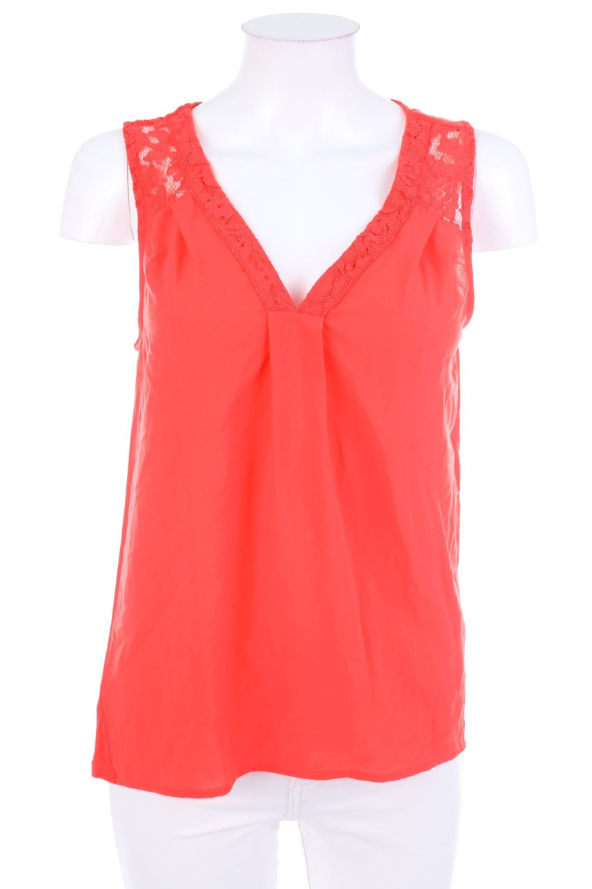 NAF NAF - Top in A-Linie mit Spitze - M