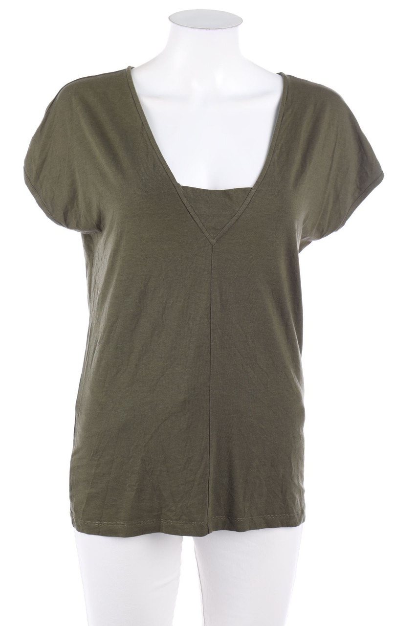 HUGO HUGO BOSS - Kurzarm-Shirt mit überschnittener Schulter - S