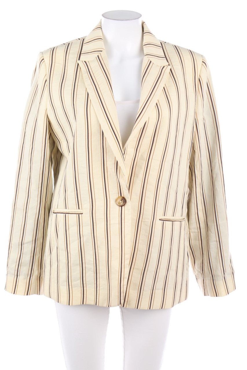 MKT studio - Blazer, Linen Mix with Stripes - D 40