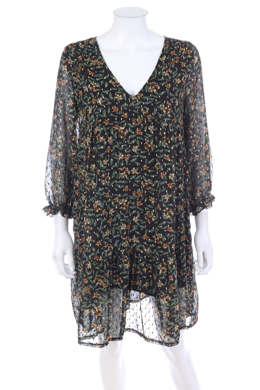 Lili & Lala - Chiffon-Dress with Volants - S