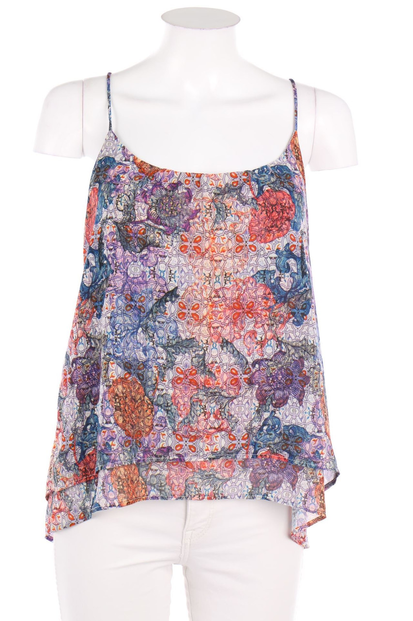 H&M - Print-Top in A-Linie im Layer Look - D 40