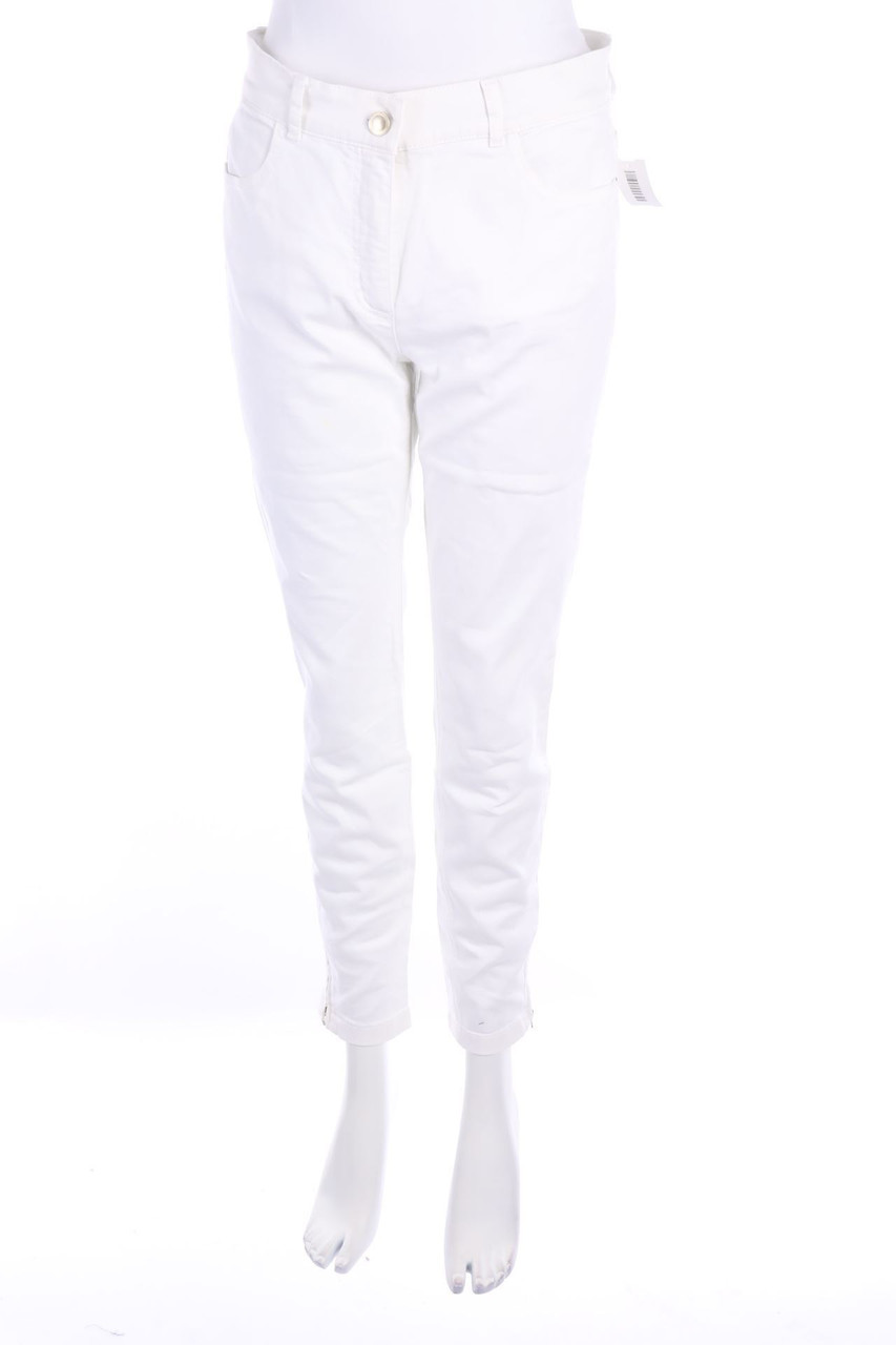 TAIFUN - Skinny-Jeans mit Zipper - D 40