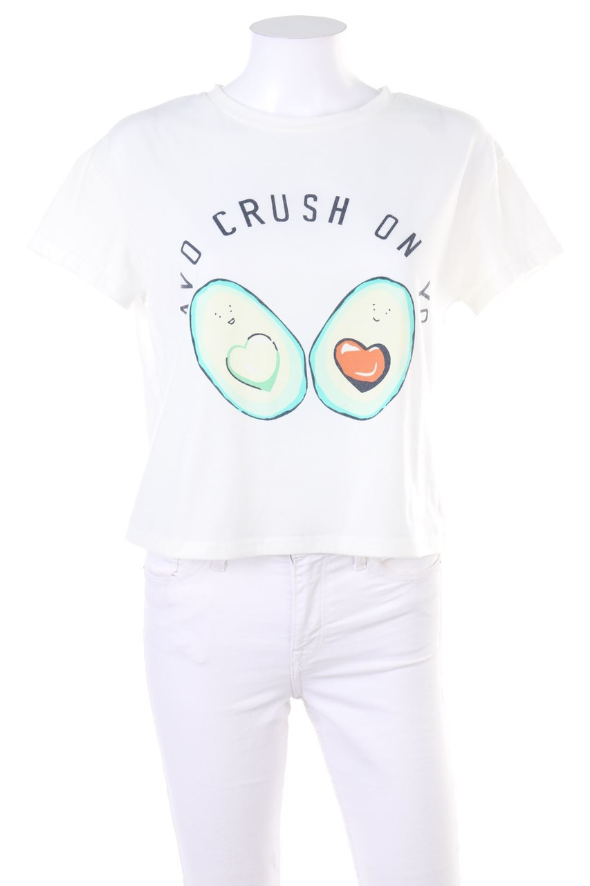 No Label - Shortsleeve-Shirt with Print - L