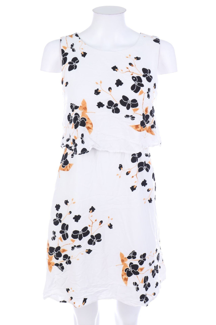 PIGALLE - Kleid im Layer Look mit Blumen-Print - D 36