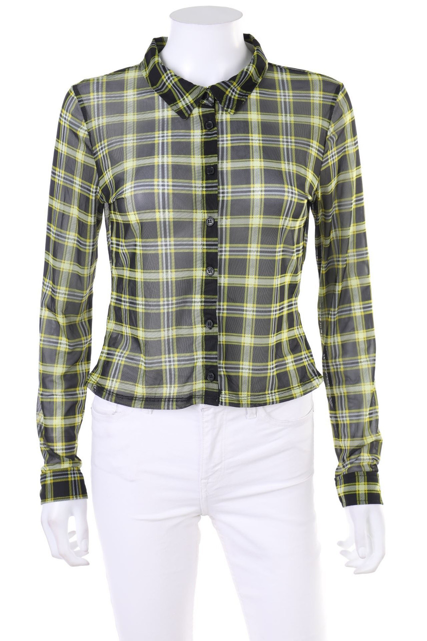 H&M DIVIDED - Hemd-Bluse mit Karo-Muster - M