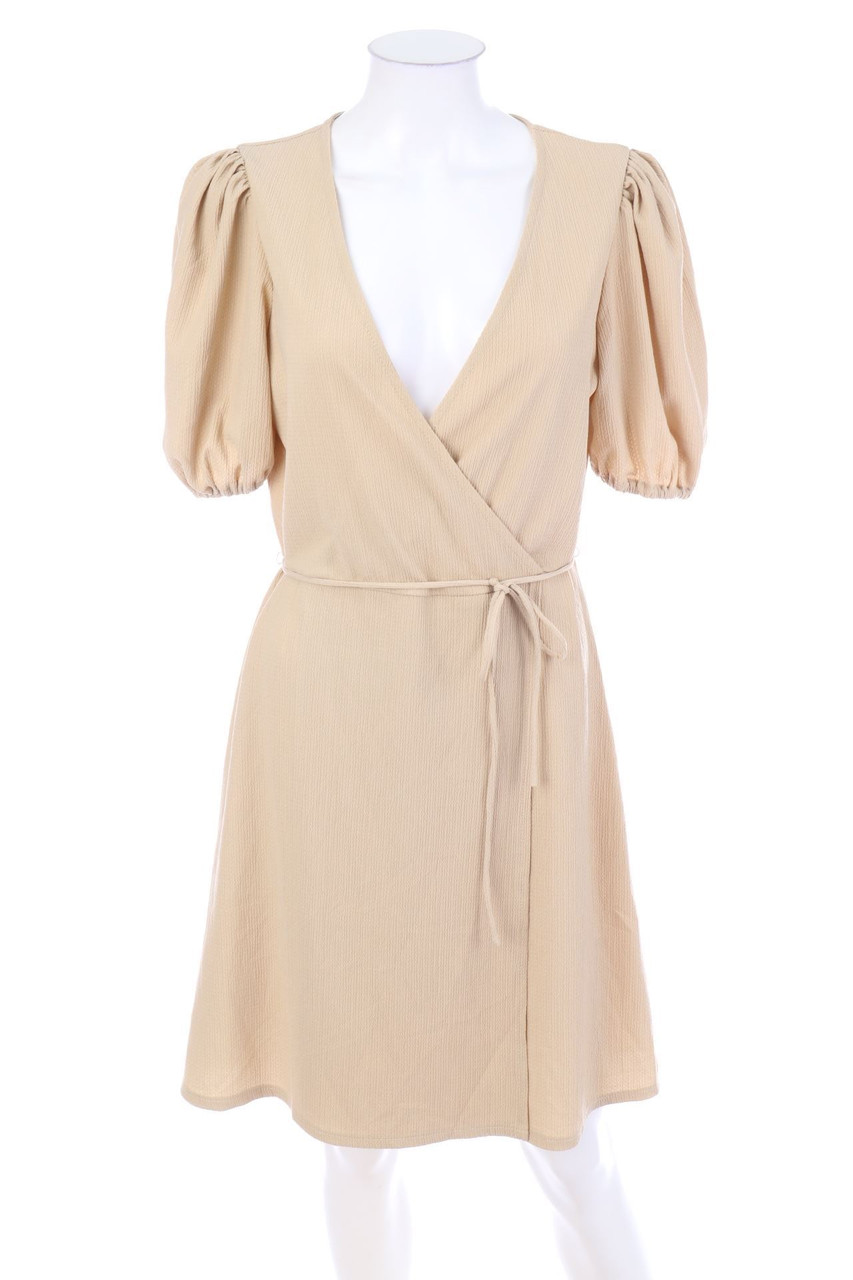 MANGO - Mini Dress with Wrap-Effect - S