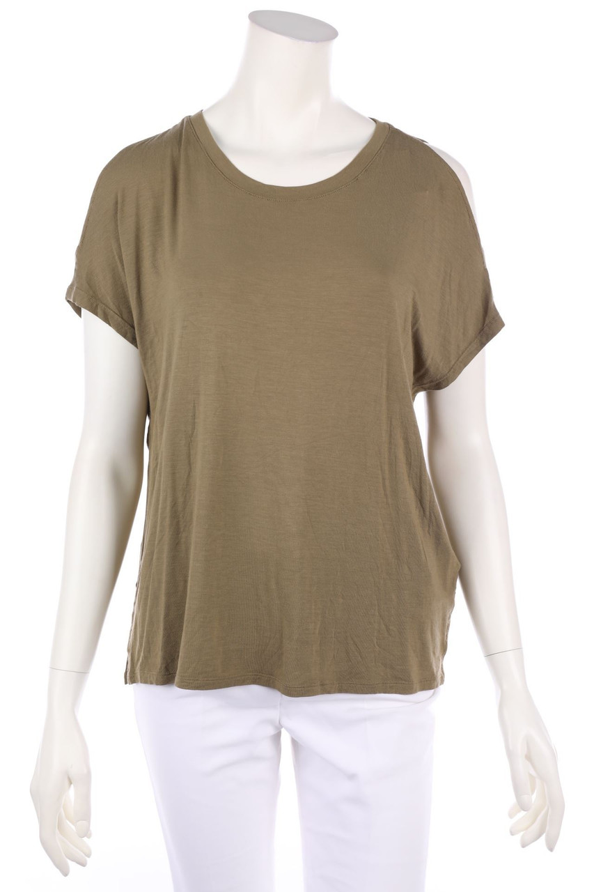 MAJESTIC FILATURES - Cold-Shoulder-T-Shirt - D 38