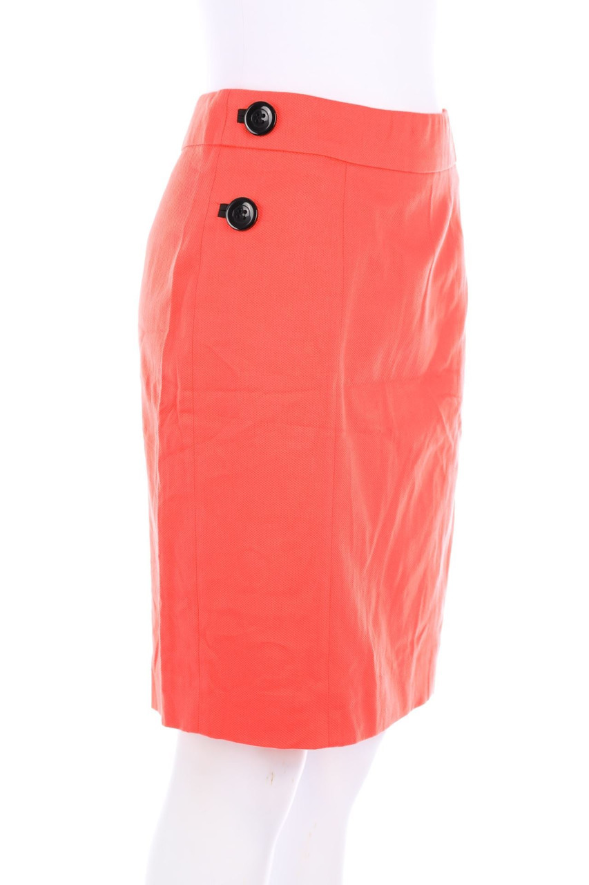 Jacqueline Riu - Skirt with Decorative Buttons - D 36