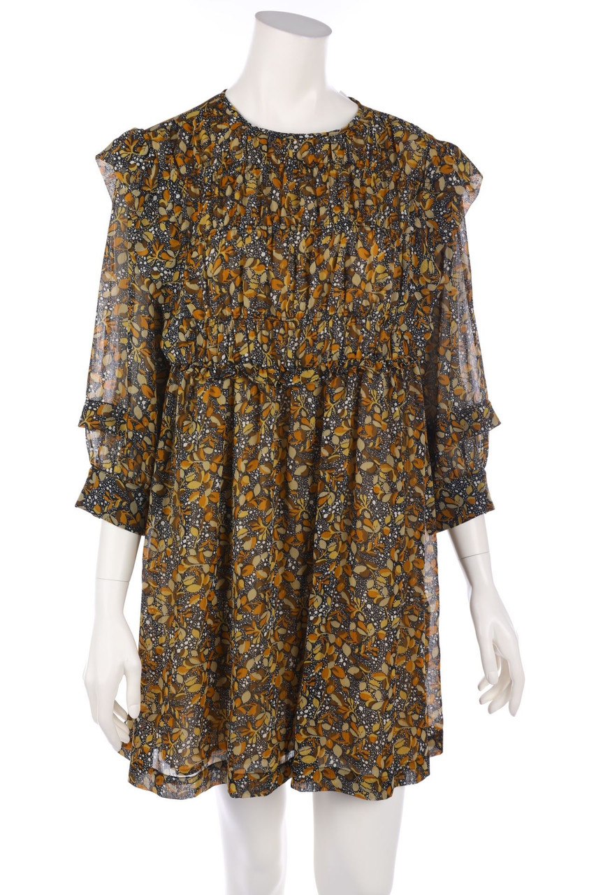ba&sh - Chiffon-Dress with Flower Print - D 34
