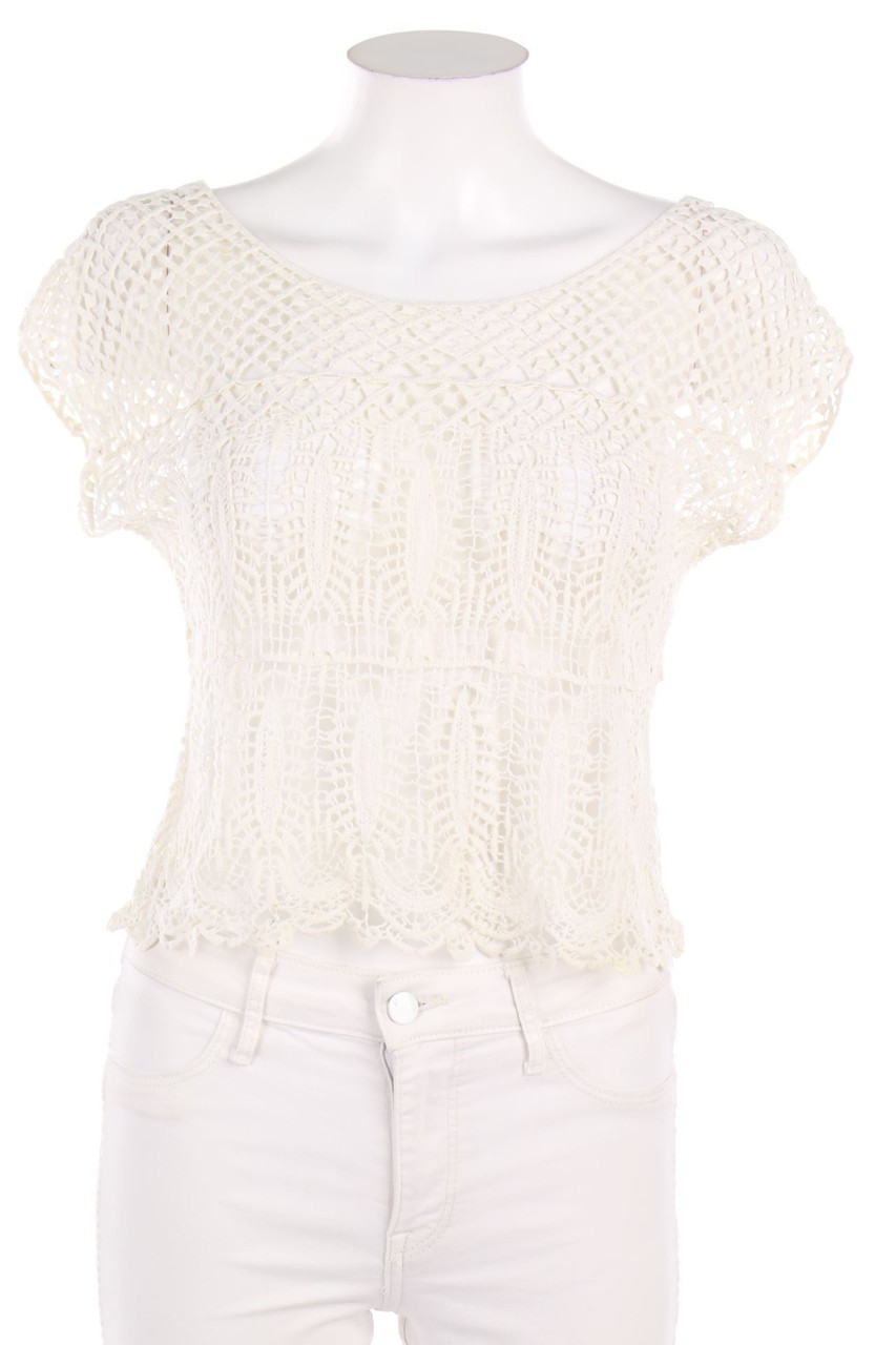 TALLY WEiJL - Top, Eyelet Lace  - XXS