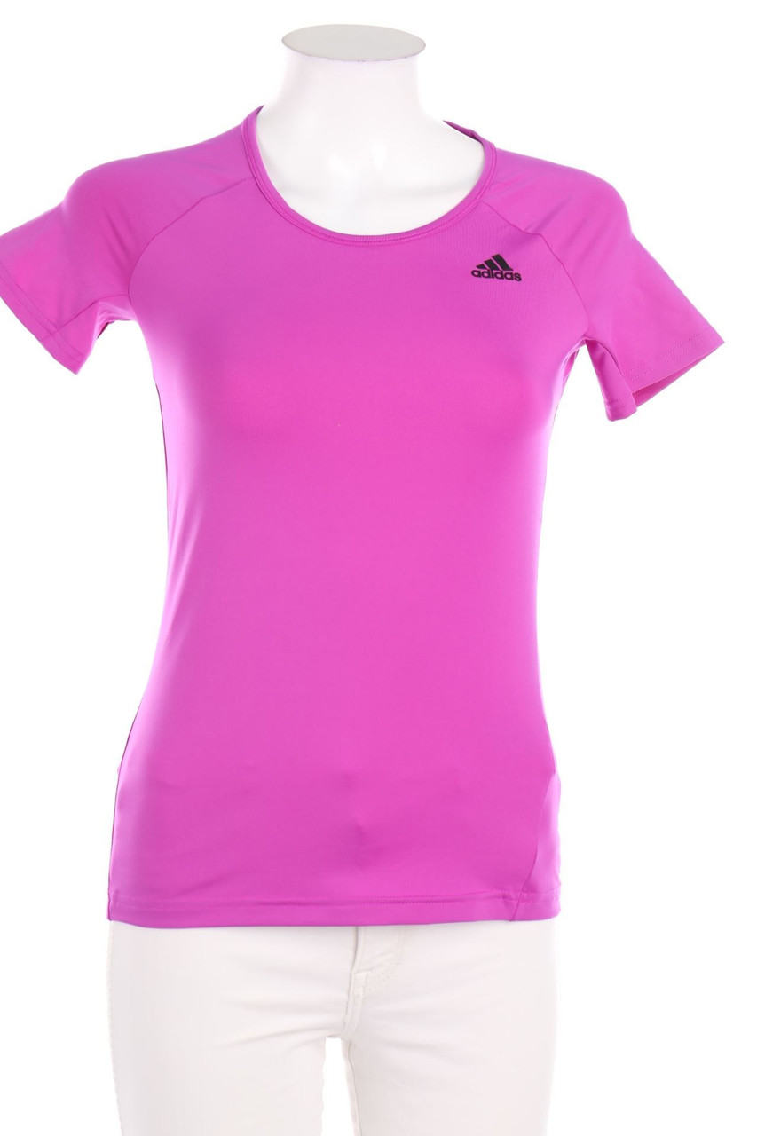 adidas - Sport-Shirt with Logo-Print - XS