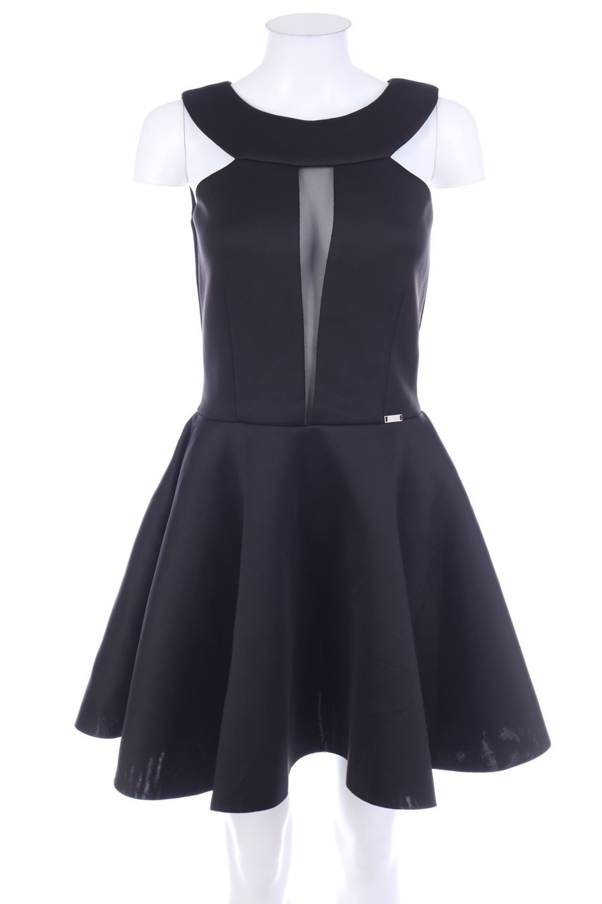 KATRUS fresh look - Cocktail Dress with Mesh Insert - L