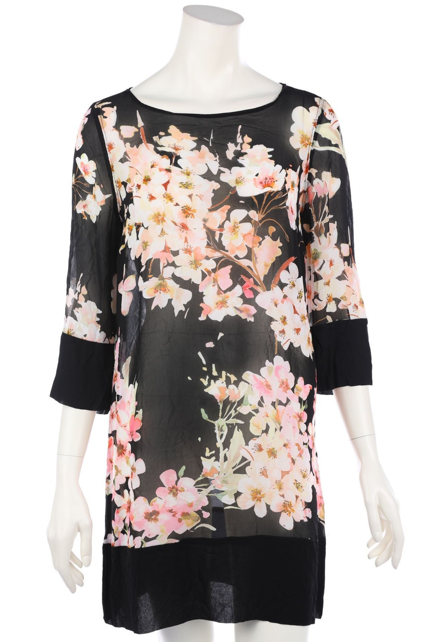 TWINSET - Kleid aus Crêpe mit Blumen-Print - S