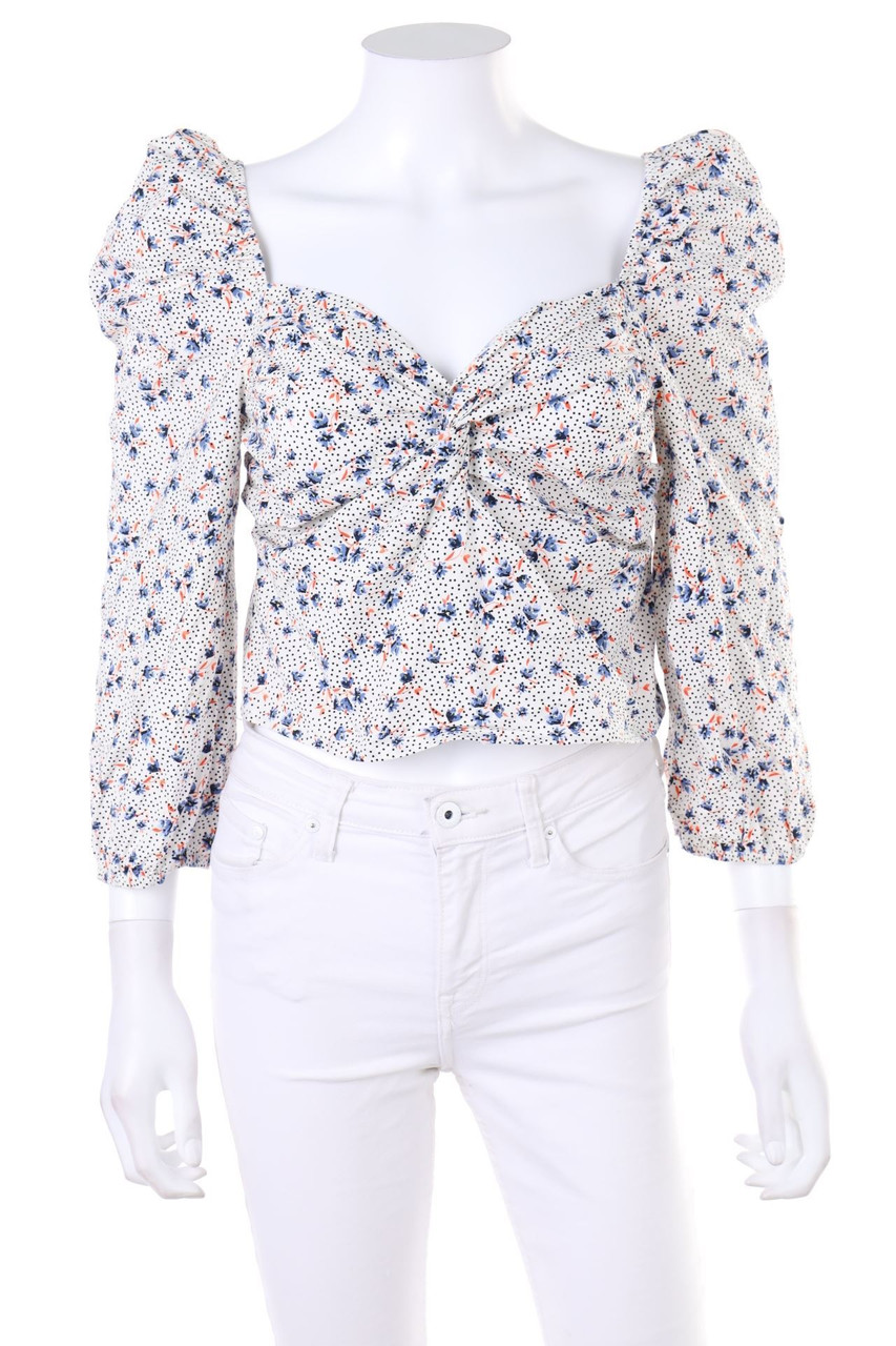 YES OR NO - Bluse mit Blumen-Print - L