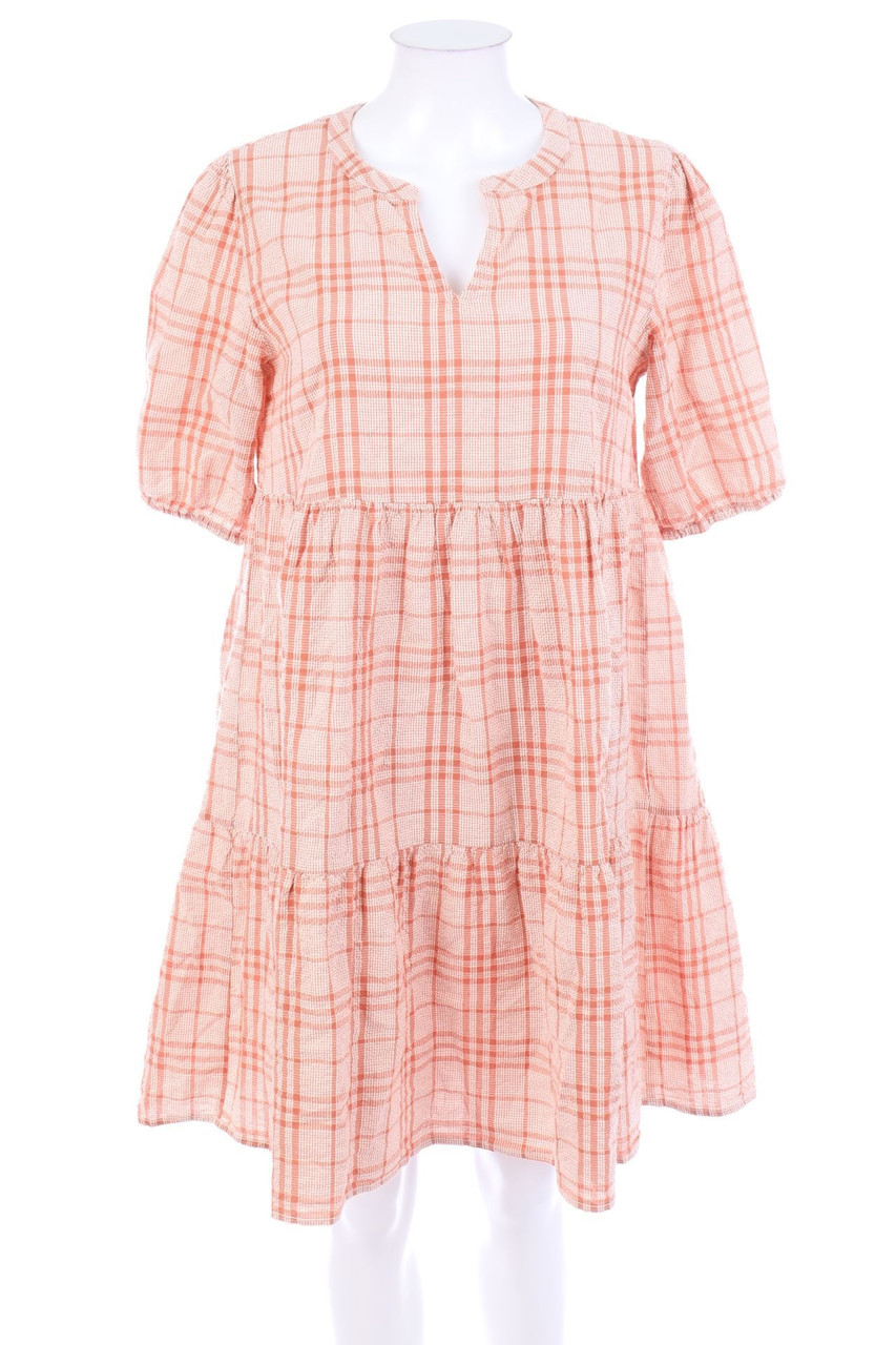 No Label - dress, Checked - M