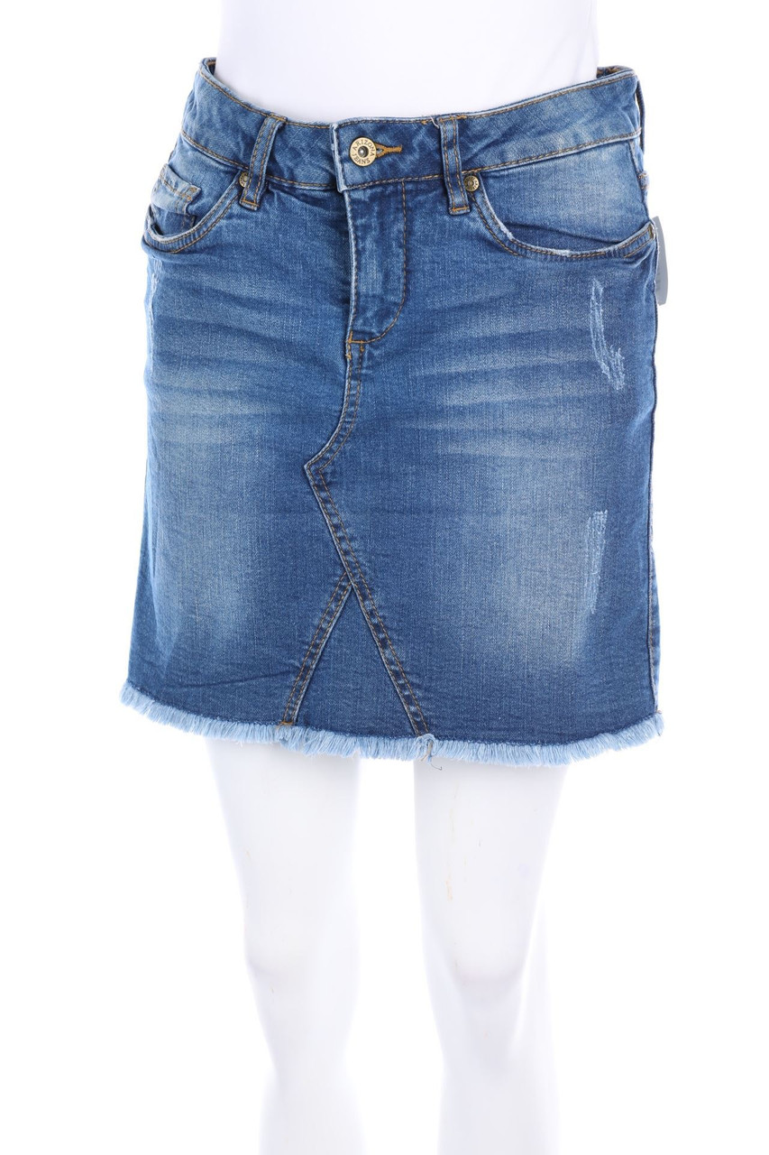 ARIZONA - distressed Mini-Jeansrock - D 36