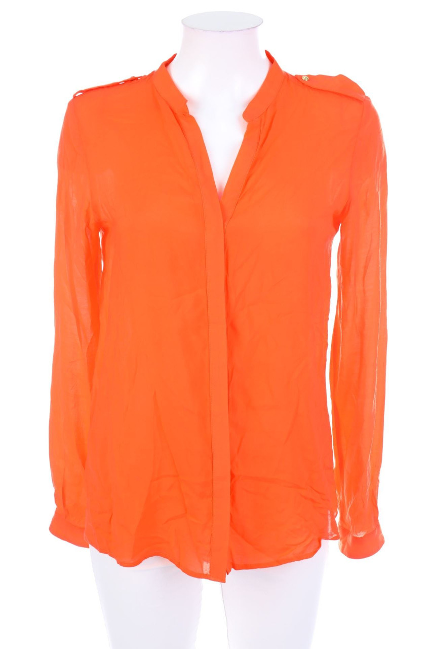 ZARA WOMAN - Hemd-Bluse mit Riegeln - M