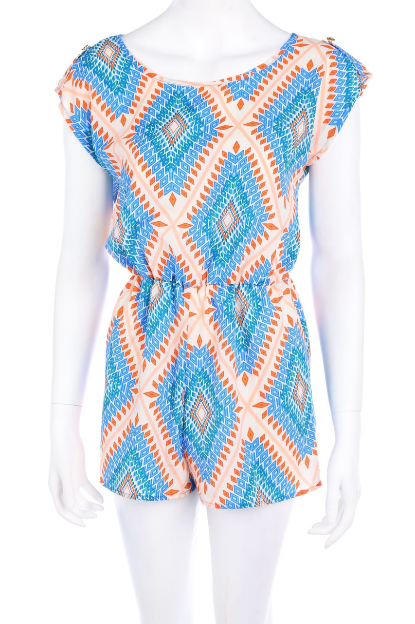 No Label - dress with Ethno Print - D 42