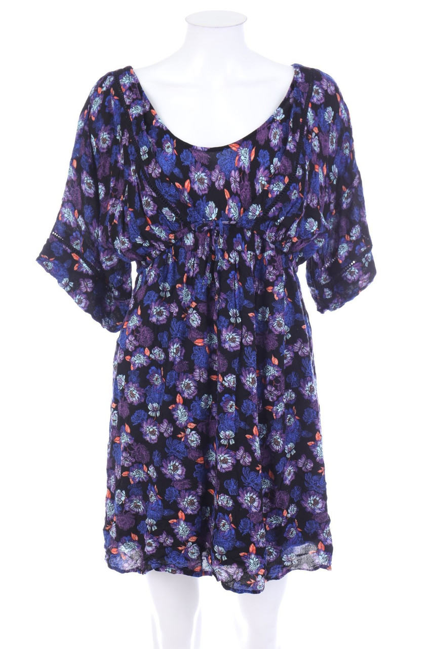 Jessica Simpson - Maternity-Dress, Layer Look with Flower Print - S