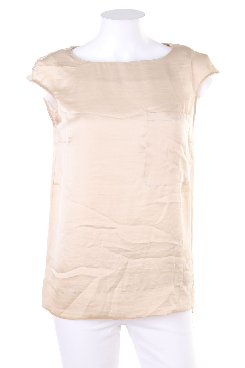 ZARA - Satin-Blusentop - S