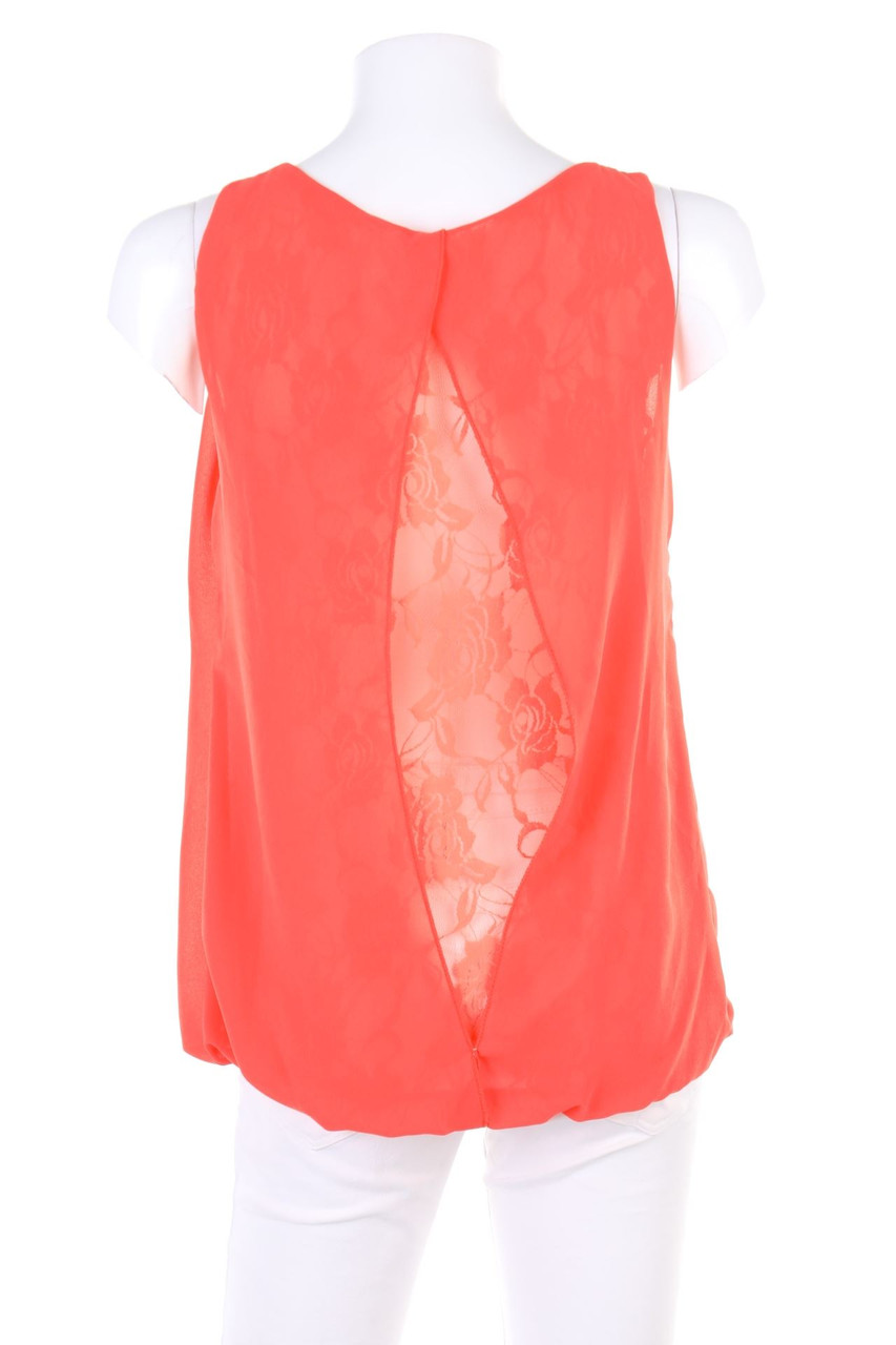 No Label - Blouse Top with Lace - D 38