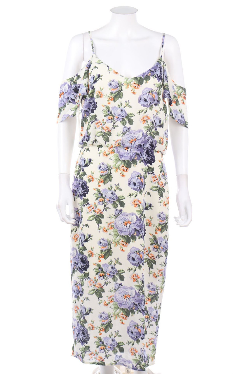 OASIS - Midikleid mit Blumen-Print - D 40