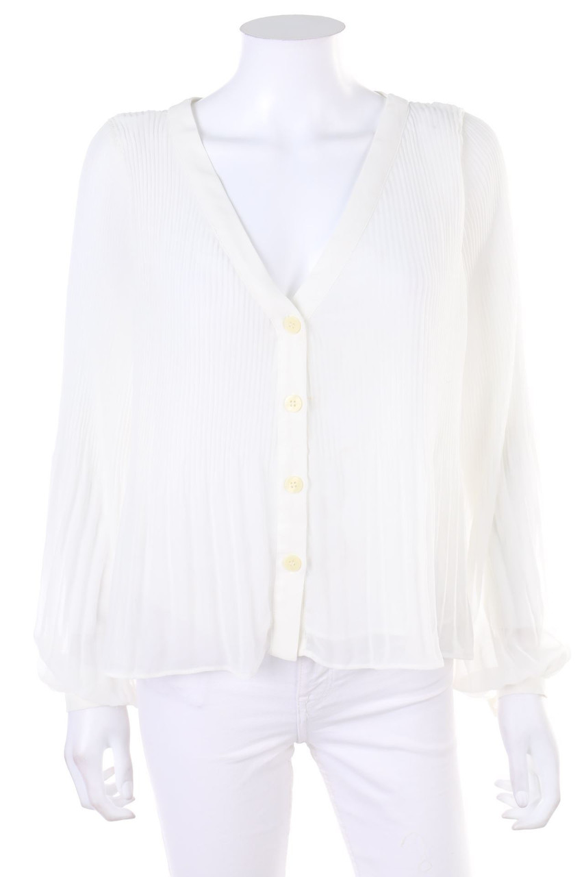 ZARA - Plissee-Bluse - XS